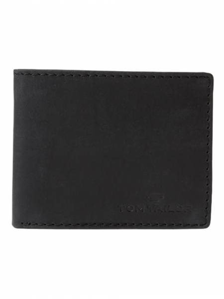 TOM TAILOR Ron Wallet 25306, Fekete Pénztárca