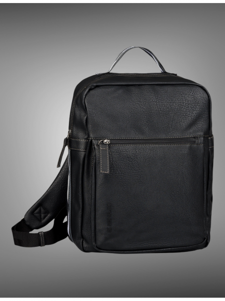 TOM TAILOR Warren Backpack 084, Fekete Táska